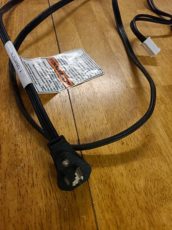 Cable de alimentación para lavadora Whirlpool W10132081A (garantía de devolución de dinero)-