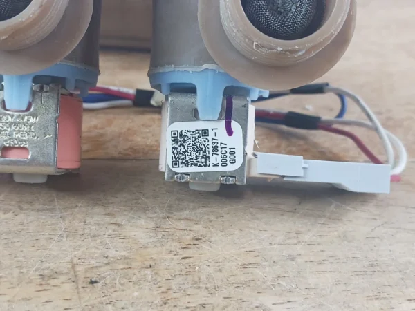 Válvula de entrada de agua para lavadora Whirlpool K-78637-1-