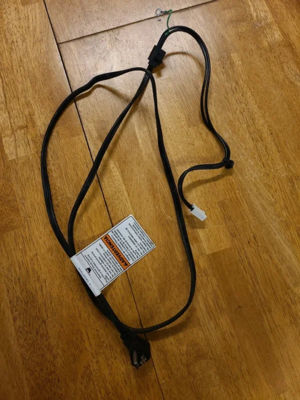 Cable de alimentación para lavadora Whirlpool W10132081A (garantía de devolución de dinero)-