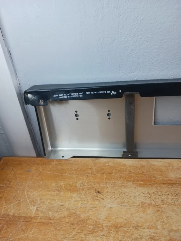 Panel de control de estufa Whirlpool W11027374-