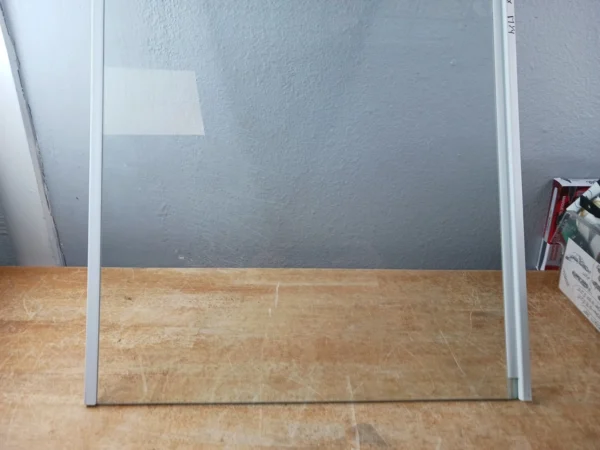 Scratched Whirlpool Refrigerator Crisper Glass W11736734 28in X 17 1/4in