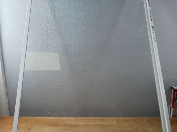 Scratched Whirlpool Refrigerator Crisper Glass W11736734 28in X 17 1/4in
