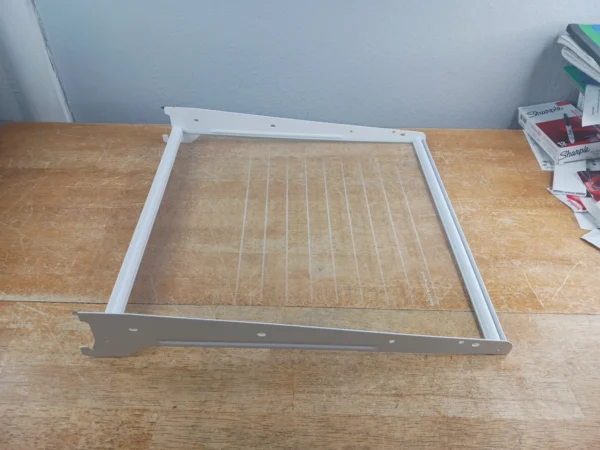 Estante de vidrio para refrigerador Hotpoint de 17 3/4 pulgadas x 16 1/2 pulgadas de ancho, 71 x 10239