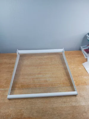 Estante de vidrio para refrigerador Hotpoint de 17 3/4 pulgadas x 16 1/2 pulgadas de ancho, 71 x 10239