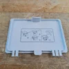 LG Washer Drain Pump Access Cover White MEB65562701