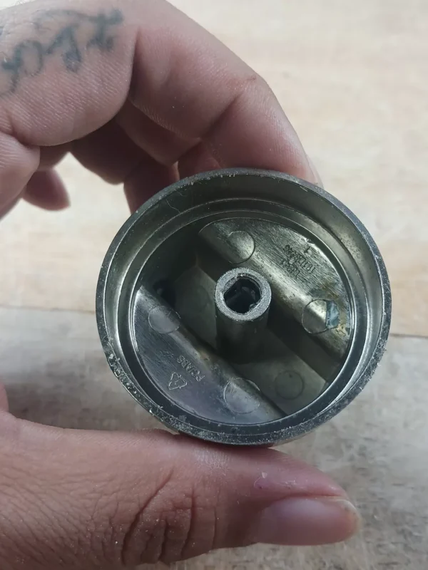 GE Stove Control Knobs 191D8446 Silver