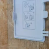 LG Washer Drain Pump Access Cover White MEB65562701
