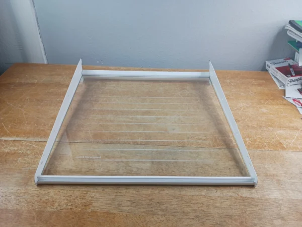 Estante de vidrio para refrigerador Hotpoint de 17 3/4 pulgadas x 16 1/2 pulgadas de ancho, 71 x 10239