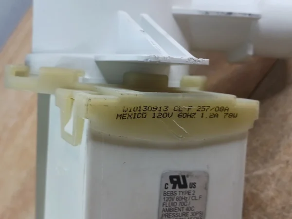 Whirlpool Washer Drain Pump W10130913