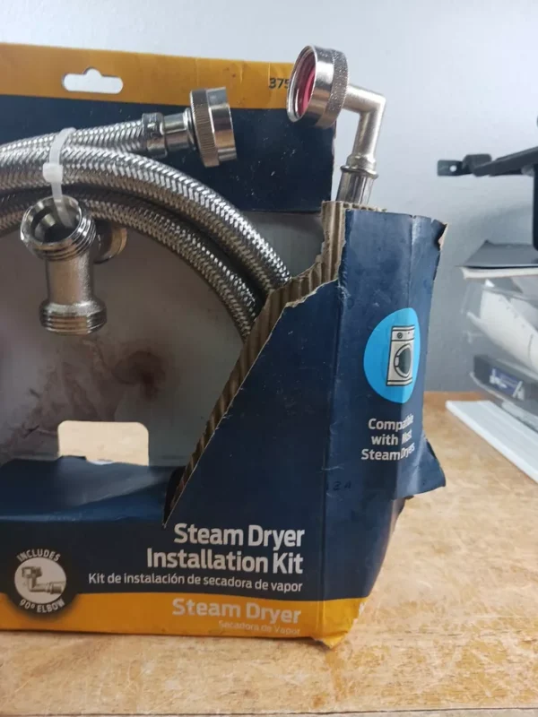 Eastman Steam Dryer Universal Connector Kit 6ft 0375855 Installation 3/4" Inlet
