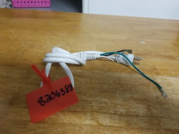 Whirlpool Microwave Power Cord 8206388 (Money Back Guarantee)