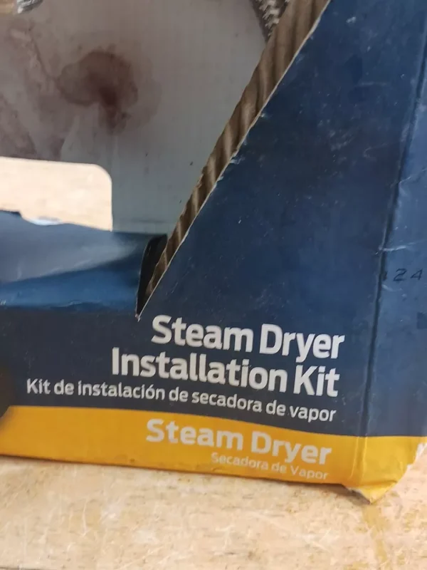 Eastman Steam Dryer Universal Connector Kit 6ft 0375855 Installation 3/4" Inlet