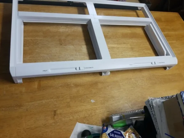 Frigidaire Refrigerator Crisper Frame 61002851 (Money Back Guarantee)