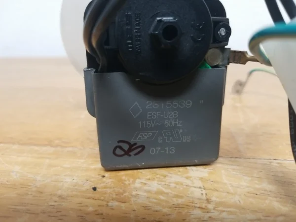 s-l960 (5) Whirlpool Refrigerator Fan Motor and Blades 2315539 (Money Back Guarantee)