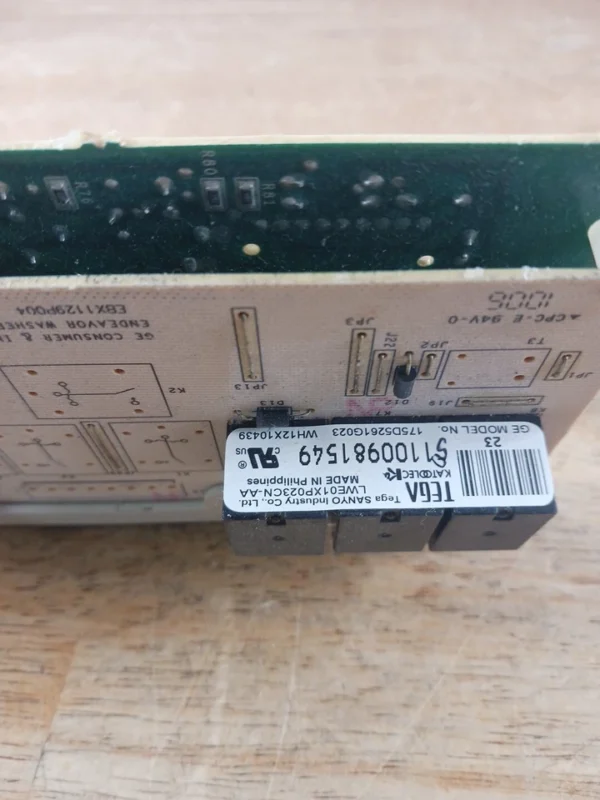 GE Washer Control Board 175D5261G023