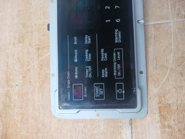Samsung Stove Touch Pad Control Board Dg61-00962a, Dg34-00032a, Dg61-00972a