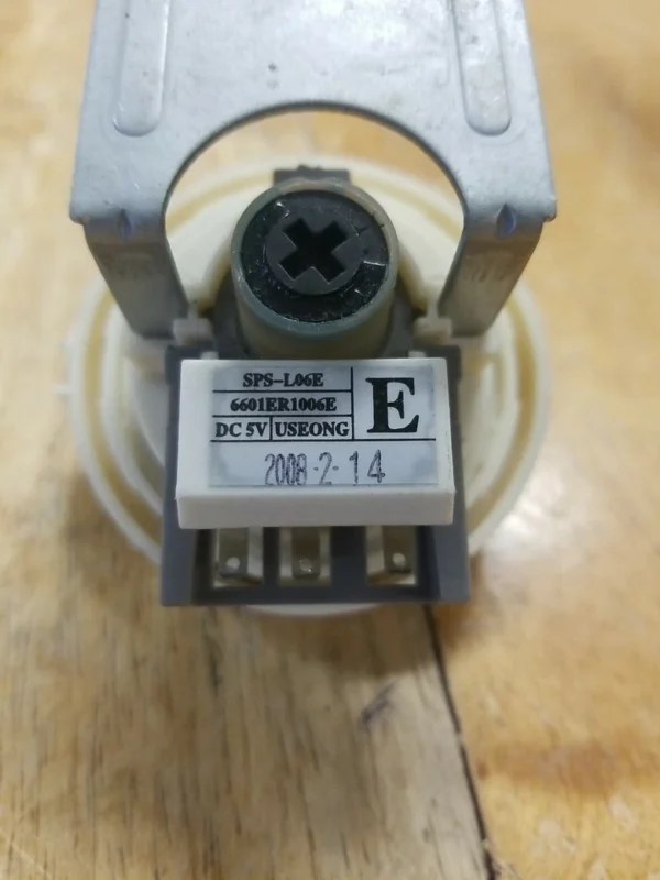 LG Washer Pressure Switch 6601er1006e (Money Back Guarantee)