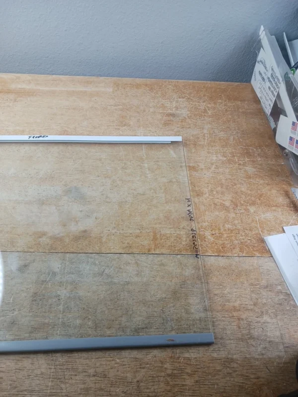 Whirlpool Refrigerator Freezer Shelf W11567275 25 1/5in X 14in