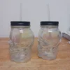 2 Pack WTC Skull Glass Sipper