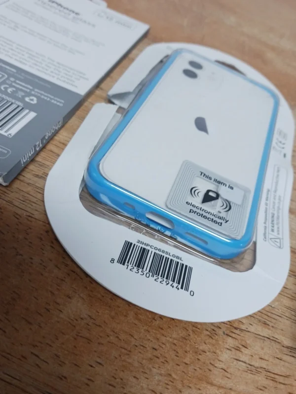 Iphone 12 Mini Tempered Glass & 2 Cases