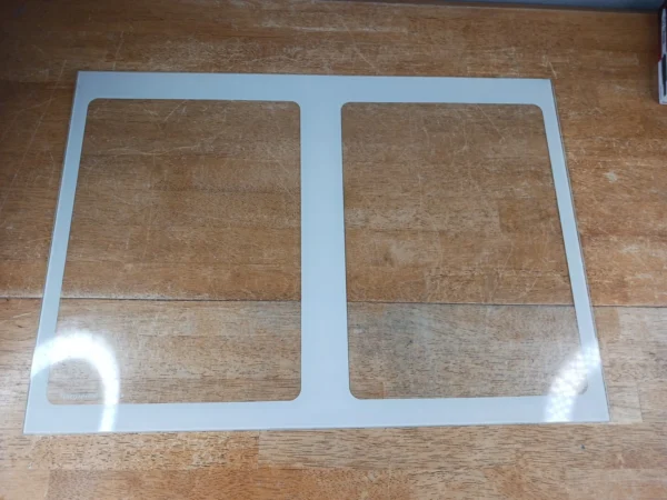 GE Refrigerator Crisper Glass Wr32x10163