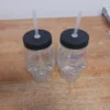 2 Pack WTC Skull Glass Sipper