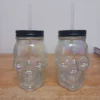 2 Pack WTC Skull Glass Sipper