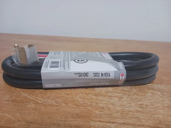 Utilitech 6ft 4 Prong Dryer Cord 0333552 (Money Back Guarantee)