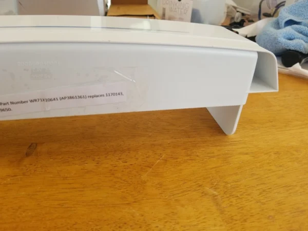 GE Refrigerator Shelf Front Bin WR71x10641