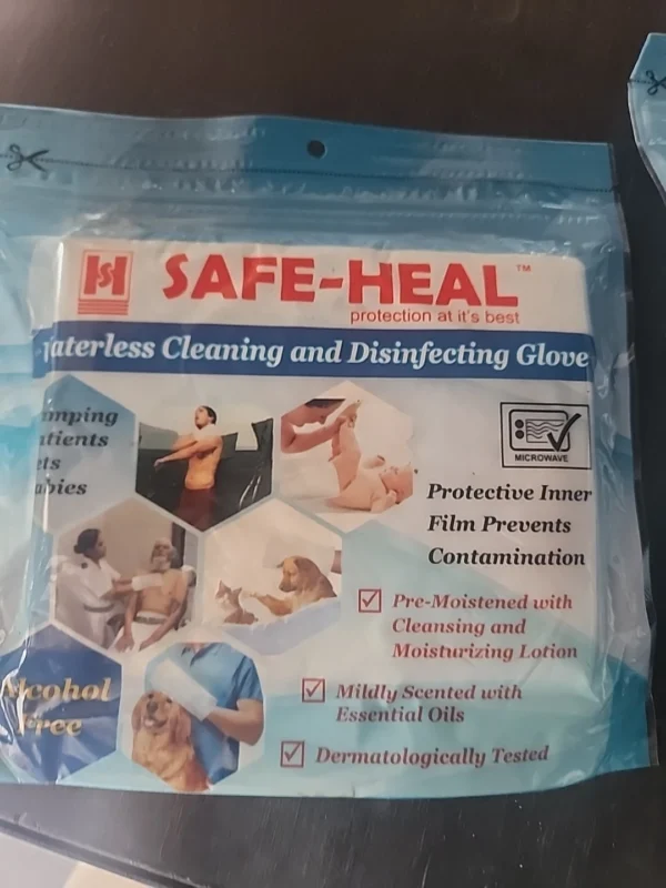 4SAFE- HEAL Waterless Cleaning And Disinfecting Glove Protection At It's Best