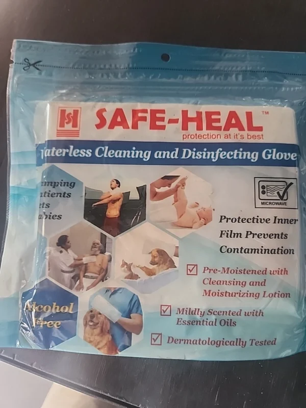 4SAFE- HEAL Waterless Cleaning And Disinfecting Glove Protection At It's Best