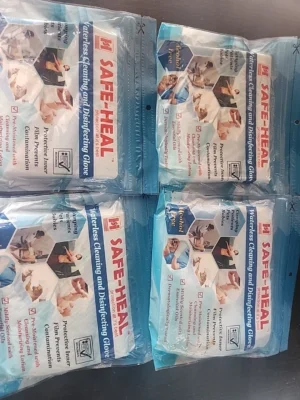 4SAFE- HEAL Waterless Cleaning And Disinfecting Glove Protection At It's Best