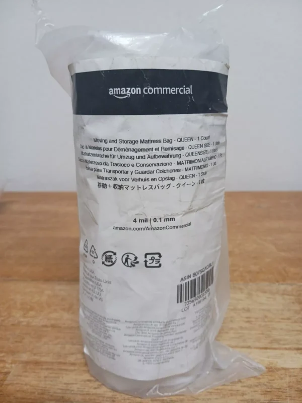 Commercial Moving And Storage Matress Bag Queen 4mil - .01mm