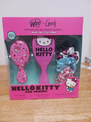 WET BRUSH & GOODY HELLO KITTY & FRIENDS HAIR BRUSH SET Limited Edition