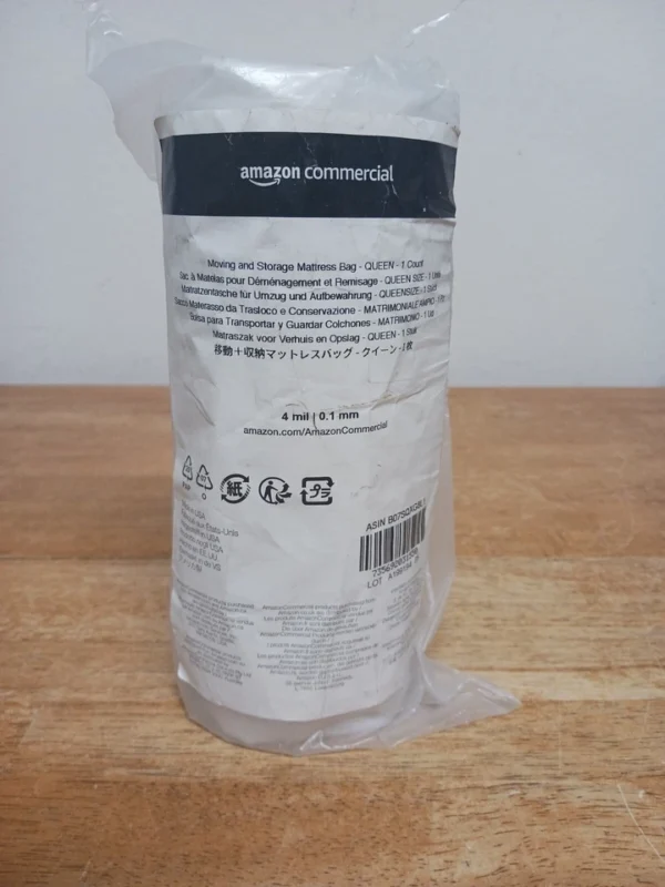 Commercial Moving And Storage Matress Bag Queen 4mil - .01mm