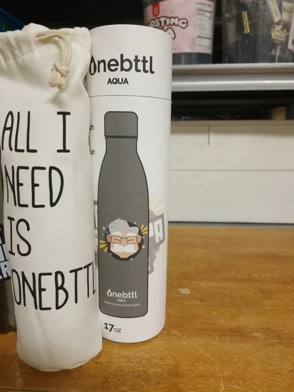 Onebttl Aqua bottle Best Grandpa Ever 17oz (Money Back Guarantee)