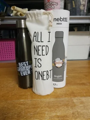 Onebttl Aqua bottle Best Grandpa Ever 17oz (Money Back Guarantee)