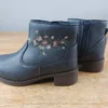 OshKosh B'Gosh Girls Galina Fashion Boot, Navy, 8 Toddler