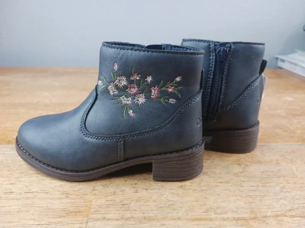 OshKosh B'Gosh Girls Galina Fashion Boot, Navy, 8 Toddler
