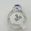 925 Sterling Silver Ring Sz 8 (Money Back Guarantee)