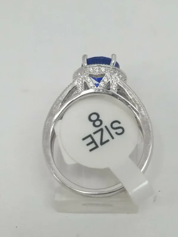 925 Sterling Silver Ring Sz 8 (Money Back Guarantee)