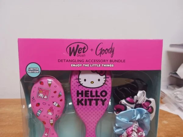 WET BRUSH & GOODY HELLO KITTY & FRIENDS HAIR BRUSH SET Limited Edition