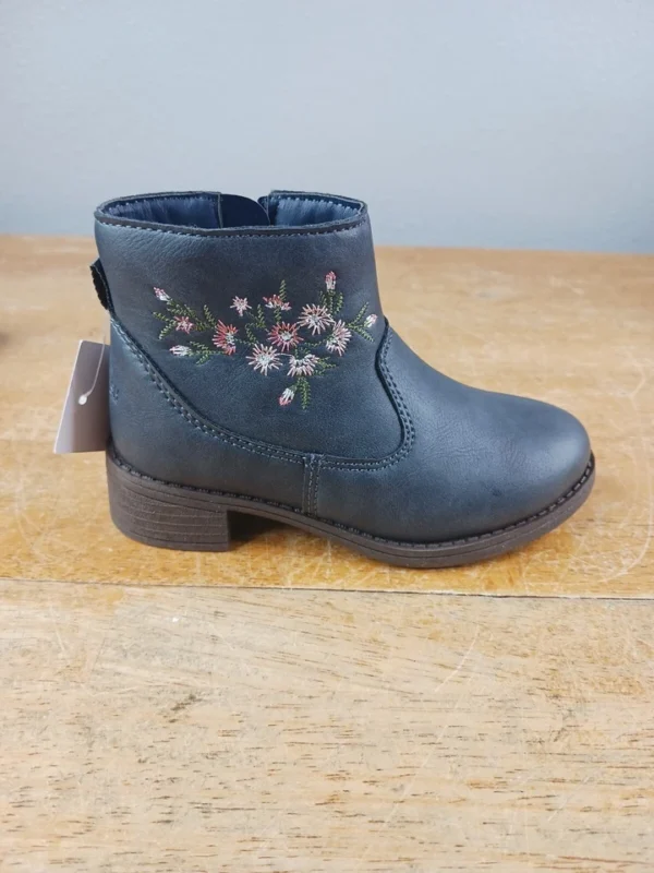 OshKosh B'Gosh Girls Galina Fashion Boot, Navy, 8 Toddler